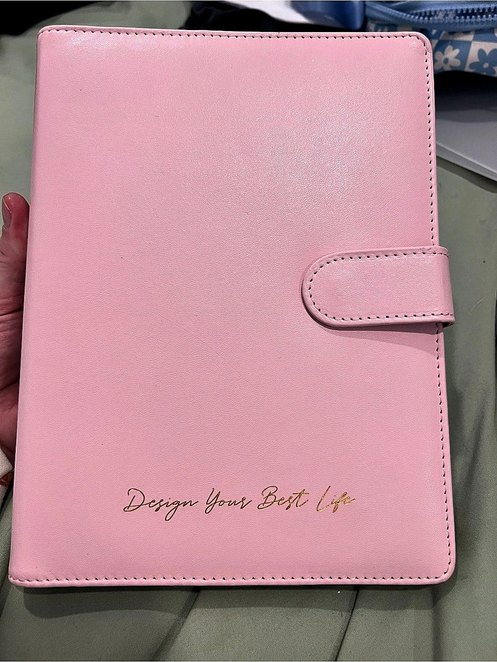 Pink 6-Ring Planner Organizer